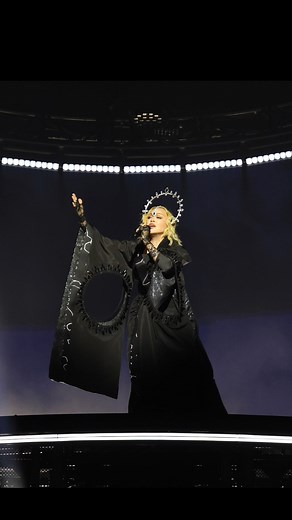 Madonna on Instagram: "Thank you LONDON! Opening Night! An Evening i will never forget. ♥️ #madonnacelebrationtour"