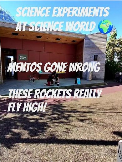Explosive Outdoor Science Experiments: Mentos & Coke + Bottle Rocket Blast! 🚀💥
