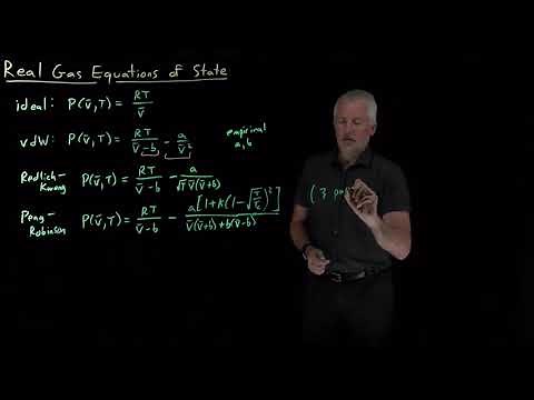 Real Gas Equations of State