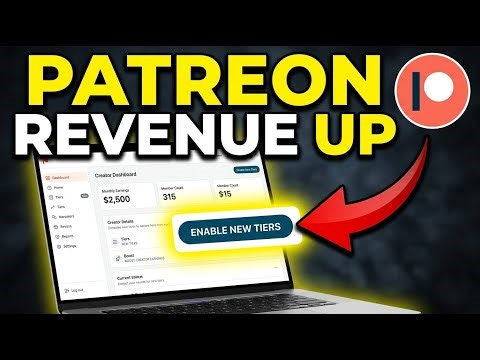 How to Increase Your Revenue with Patreon - Step By Step