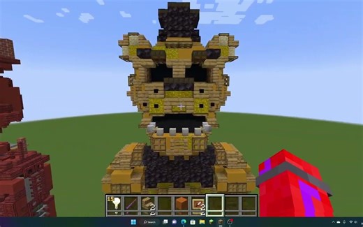 我的世界版fnaf一代人物建筑