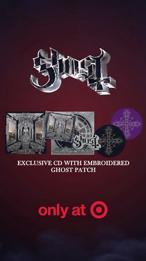 124K views · 4.1K reactions | [MESSAGE FROM THE CLERGY] We wish to inform you that the Neon Violet Skeletá Vinyl adorned with an exclusive slip mat and Papa V jacket overlay, and a CD with an embroidered Ghost patch are available now. Pre-order only at Target. Vinyl: https://target.com/p/ghost-skelet-225-target-exclusive-vinyl/-/A-94644920. CD: https://target.com/p/ghost-skelet-225-target-exclusive-cd/-/A-94644921 | Ghost | Facebook