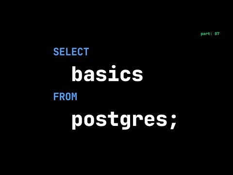Managing Tables in Postgres: Basics of PostgreSQL - Part: 7.1