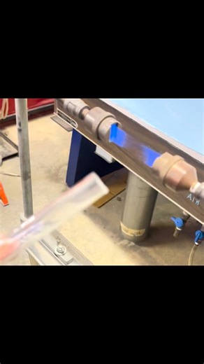 Fire polishing. | Michael Grossman