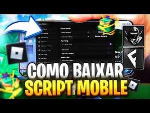 ✅Como Baixar e Colocar SCRIPT no Blox Fruits MOBILE/CELULAR e PC (LINK DIRETO)🔗 - Instalar Executor