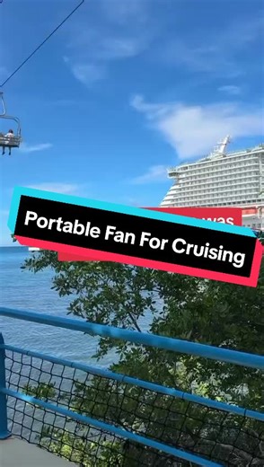 🚢 Don’t Step Onto a Cruise Without This Fan! 🌬️ Trust me, your cruise cabin NEEDS this portable rechargeable fan. Comes with a remote, oscillating feature, and adjustable height. The ultimate must-have for staying cool and comfortable when cruise ships forget the basics! 🛳️ This compact fan is perfect for travel, offering multiple settings and convenience for any trip. Whether you’re relaxing in your cabin or at home, it’s your go-to for comfort. Say goodbye to hot, stuffy rooms and hello to