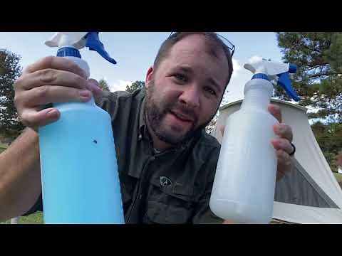 Removing Mold / Mildew from Canvas Tent