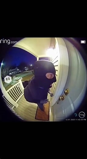 robber trys to break into house but finds bear also trying to break in
