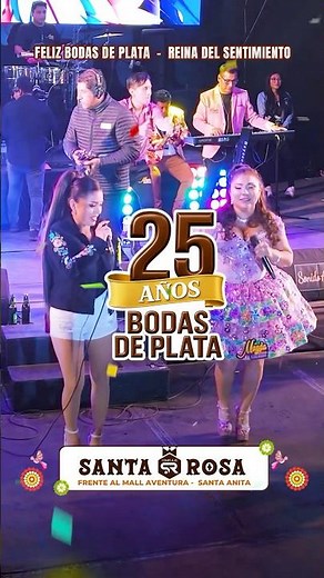 💍 ¡25 años de amor y música!Este y muchos más éxitos los cantaremos en mis bodas de plata.🎶
