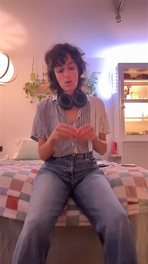 Kristen DiMercurio on Instagram: "Why is it weird to say I OWN an orange? It's weird, right? #linguistics #english #language #question #grammar"