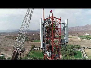 24 Antenna Installation on Tower