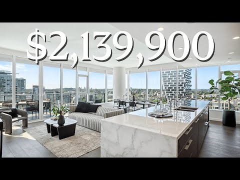 Tour This Luxury Vancouver Condo with Water Views, Smart Home Features & Premium Kitchen