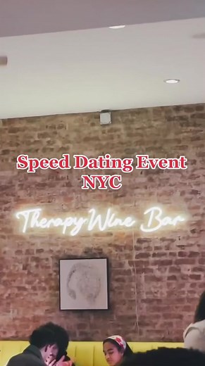 Recap of NYC 'We Met IRL' Speed Dating Event