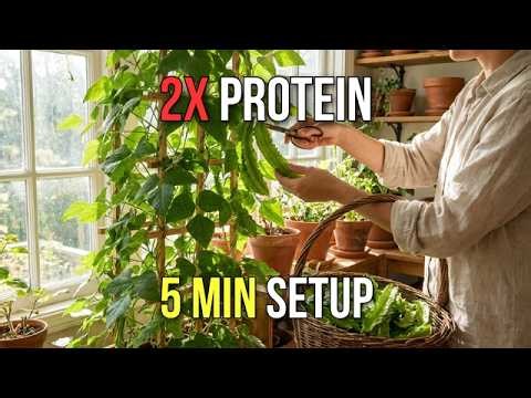 Beats Meat in Protein. Grows this Plant Without Soil that just Takes you 5 Minutes