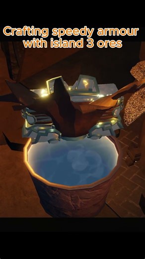Speediest armour in the forge #theforge #roblox