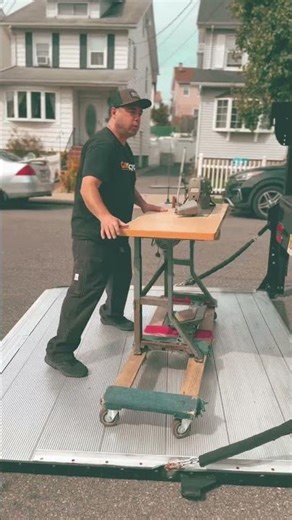 How to Move an Industrial Sewing Machine with Dollies and a Liftgate Truck