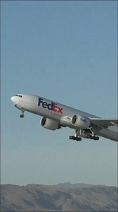 FedEx 777 departing Sky Harbor! #aviation #planespotting | Flyphxskyharbor