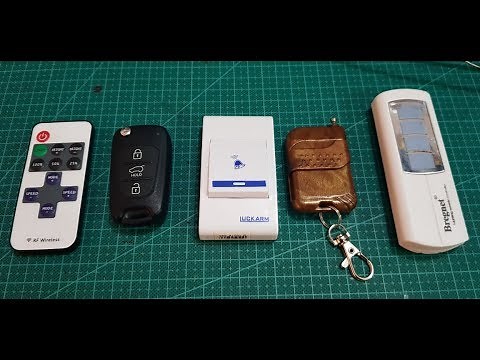 How to test RF Remote Control