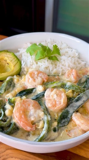 Camarón con Rajas Shrimp #shorts