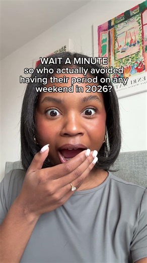Flo Health: Have you had your period on any weekends in 2026? 🕵️‍♀️