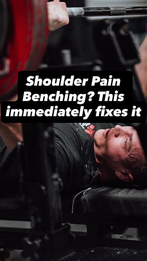 Adam Peeler on Instagram: "Shoulder retraction without shoulder depression = inefficient positioning that will cause pain and reduce your strength. I like to cue pulling my shoulders down away from my ears or pulling them down towards my hips when I’m unracking the bar to create shoulder depression Save this post for your next bench day and I bet you’ll feel a huge difference"