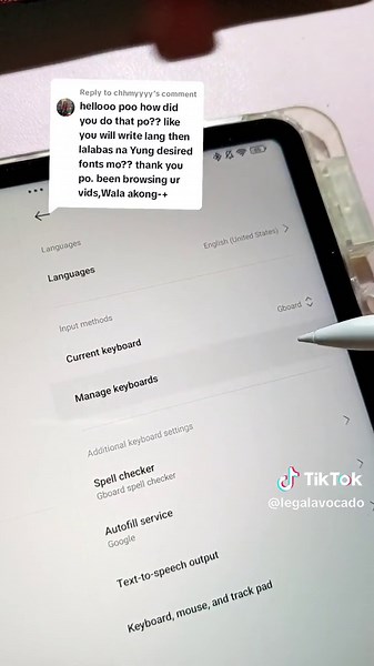 How to Achieve Handwriting Option on Android