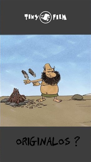 Originalos: How to MAKE FIRE part 24 #short #animation #caveman #comedy