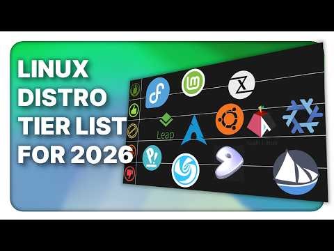 Ranking Linux distributions for 2026: not your average tier list !