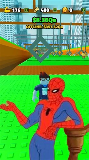 Brainrot spider man - ROBLOX #roblox #robloxshorts