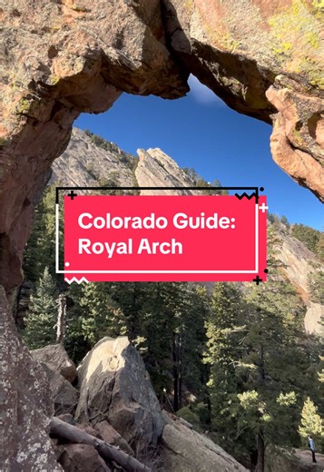 Hiking the Stunning Royal Arch Trail in Boulder, CO