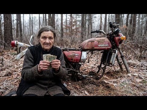 ASMR Motorcycle Restoration! 1975 Suzuki GT750 Full Restoration