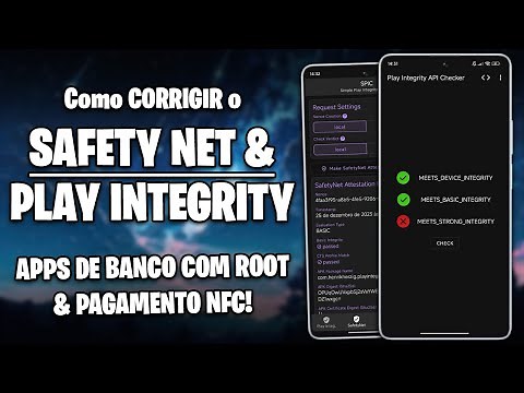 Como CORRIGIR o SAFETYNET e a PLAY INTEGRITY no ANDROID! | Apps de BANCO e PAGAMENTOS NFC com ROOT!