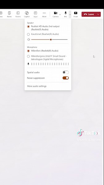 Introducing simpler audio and video settings in Teams meetings #microsoft #teams