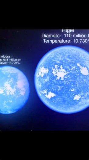 2.9K views · 48 reactions | Animation comparing the sizes and temperatures of known stars✨☀️ The scale of these giants is staggering. #theuniverse #science #astronomy | 퐓퐡퐞 퐔퐧퐢퐯퐞퐫퐬퐞 | Facebook