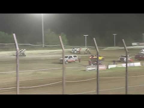 ASCS Sprint Car Heat Race #1 New Tulsa Speedway 10/17/2025