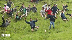 Cheese rolling contest and other traditional UK competitions