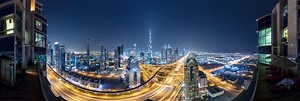 Iconic view of Downtown Dubai 360 Panorama | 360Cities