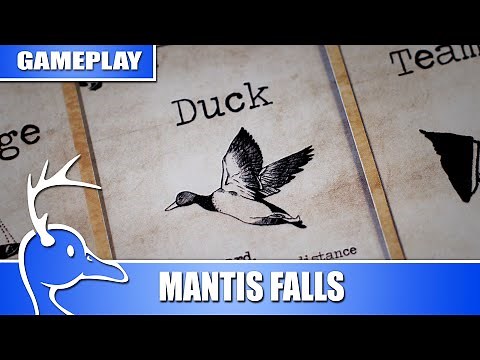 Mantis Falls - A Two Player Social Deduction Game - (Quackalope Gameplay)