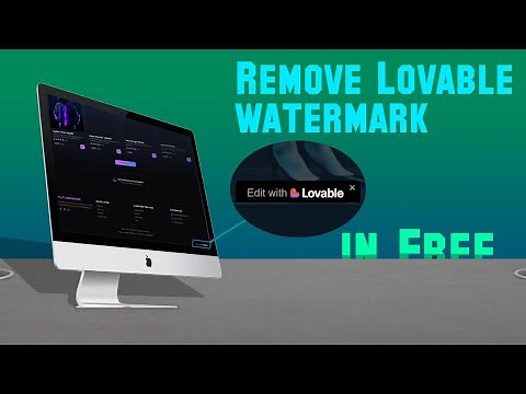 Remove Lovable AI Watermark & Add Your Own Branding | Step-by-Step Tutorial