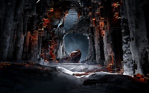 [个人作品]UE5实时灯光-The Echo