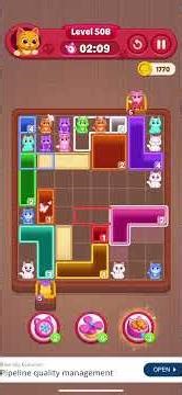 Catdom: Color Hole – Level 508 Walkthrough (Partial) 🐱🟡🔵✨