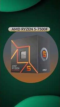 Best Budget AMD Processor in 2025 🔥 AMD Ryzen 5 7500F