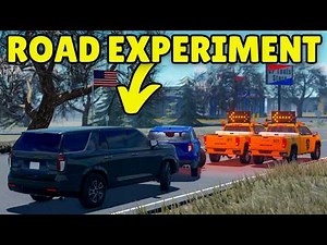 I Shut Down the Road to See if APM Players Would Follow the Rules | Roblox American Plains Mudding