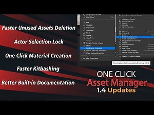 Unreal Engine5-One Click Asset Manager1.4-Overview