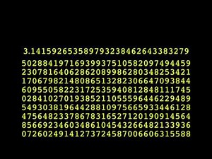 Pi (π) 10000 digits