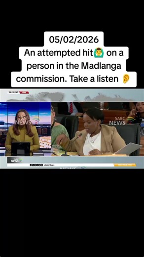 Details on Attempted Hit at Madlanga Commission