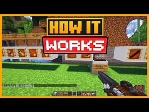 🟨 HOW the RAILGUN WORKS in the IMMERSIVE ENGINEERING MOD in MINECRAFT