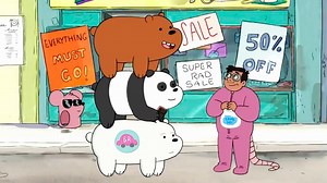 385K views · 10K reactions | Los osos intentan recaudar dinero para salvar la tienda de Darrell, así que se apilan y ofrecen servicio de traslado a través de una aplicación.‍❄#Escandalosos #CartoonNetwork | Cartoon Network LA | Facebook