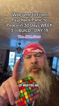 From Paycheck Panic to Peace in 30 Days - Day 19