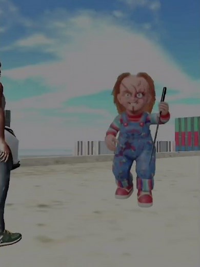 Franklin Find Chunky The Killer Doll 😨 !! #viral